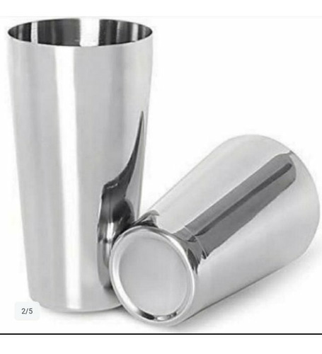 Imagen 2 de 4 de Coctelera 750 Cc Boston Acero Inoxidable 2 Piezas