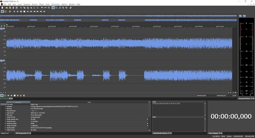 Software Sound Forge 14 Edicion Audio Digital
