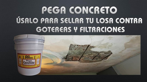 Pega Concreto Por Cubeta 19 Litros