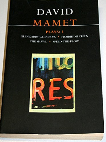 Livro Mamet Plays 3 De Mamet, David