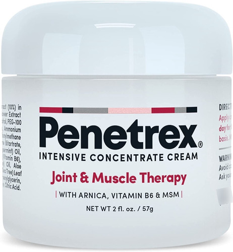 Crema Penetrex - Terapia Articular Muscular - Importado Usa