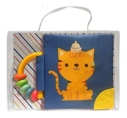 El Gato - Libro Suave Con Sonajero Y Mordillo - Yoyo - Libro