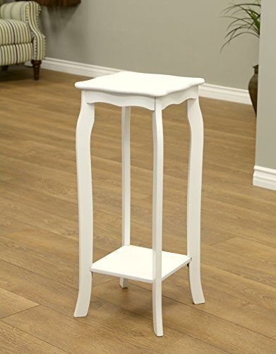 Frenchi Home Furnishing Plant Stand Pequeno Blanco