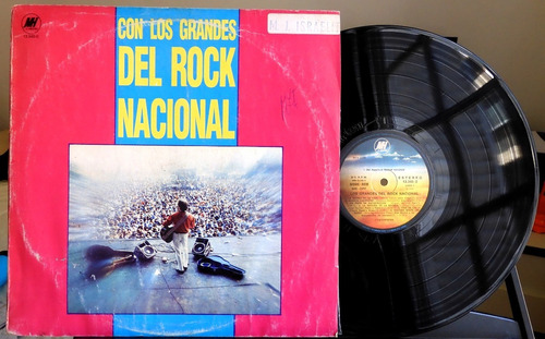 Vinilo Con Los Grandes Charly - Pappo - Zas - Jaivas Edfargz