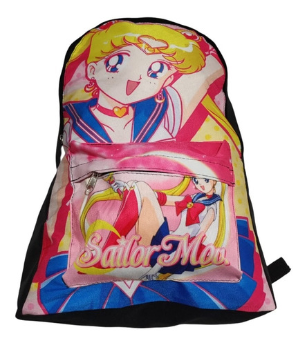 Mochila Sailor Moon Sublimada Reforzada En Lona