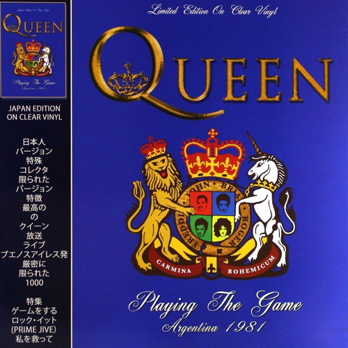 Queen Playing The Game Argentina 1981 Vinilo Lp Color Stock