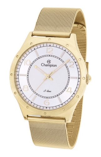 Relogio Champion Dourado Slim - Cn21032h