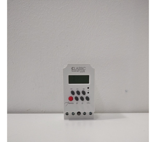 Progamador Dia-hora-mes 120v 25amp, Classic Lux (cod.3344)