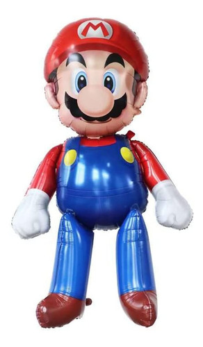 Globo Mario Bros Gigante Decoracion Fiesta Infantil