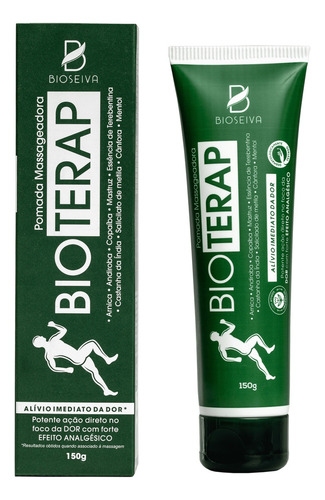 Pomada Massageadora Bioterap Bioseiva 150g Fragrância