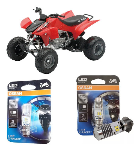 Juego Lamparas Led Osram Honda Trx 450 Cuatriciclo