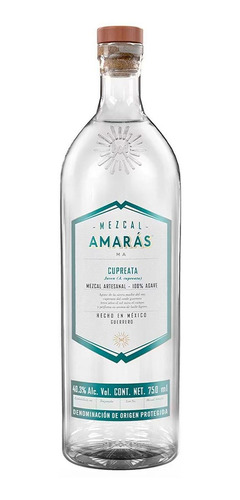 Mezcal Amarás Joven Cupreata 750 Ml