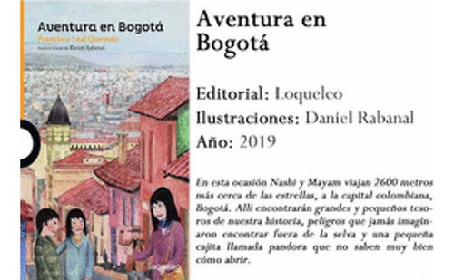 Libro Aventura En Bogotá