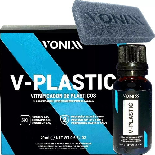 V-plastic 20ml Vonixx Vitrificador Para Plásticos