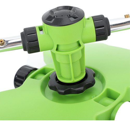 Aspersor De Jardín Automático Para Césped Con 2 Brazos Girat