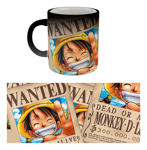 Taza Mágica One Piece Anime |de Hoy No Pasa| 2