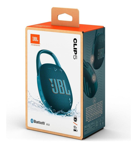 Altavoz Bluetooth Portátil Jbl Clip 5 - Azul