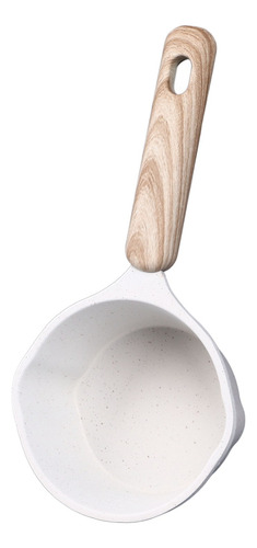 A Panela De Cozinha Branca Branca Evita O Aprofundamento Do