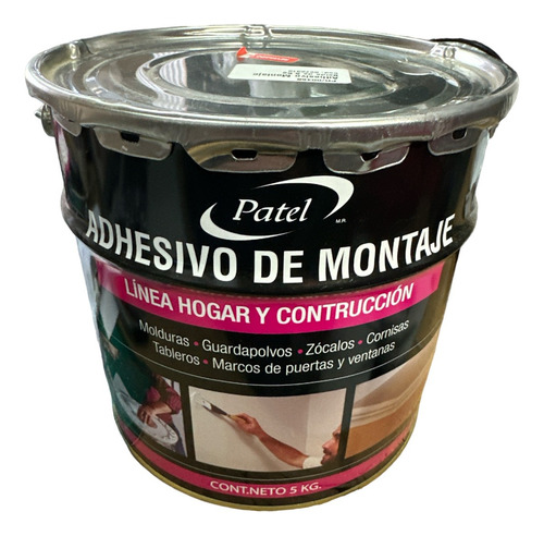 Pegamento Adhesivo De Montaje Galon Balde Mojostore 5 Kg