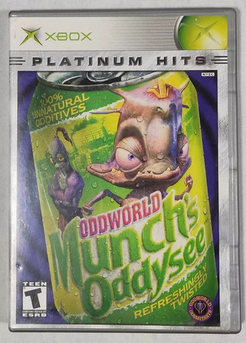 Oddworld: Munch's Oddysee Platinum Hits Xbox Retromx (Usado)