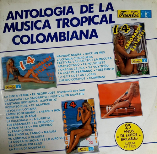 Antología De La Música Tropical Colombiana