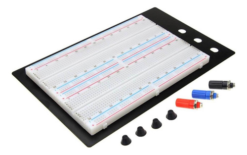 Protoboard Doble Zy-204 1660 Puntos