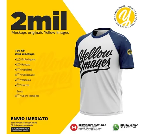 Download Yellow Mockup No Mercado Livre Brasil PSD Mockup Templates