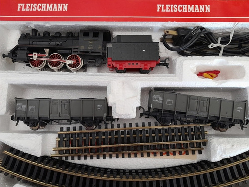 Tren Fleischmann Antigüo, Con Vías Extras. (Usado)