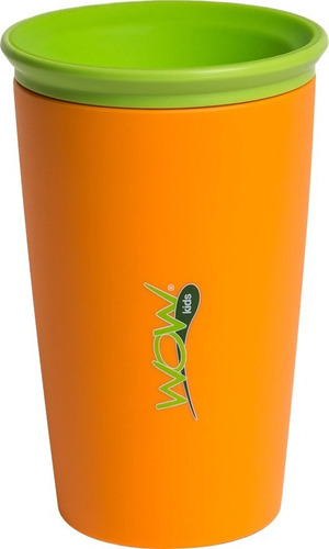 Vaso Wow Cup Antiderrames Color Naranja Wow Cup Kids Naranja