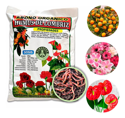 Humus De Lombriz Mercadona 1 Kilos