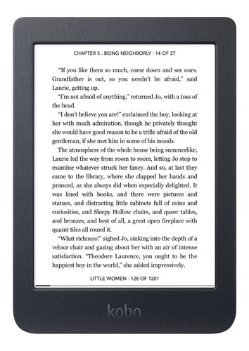 Ebook Ereader Kobo Nia 8gb (h/6000 Libros) 6 Epub Luz Hd