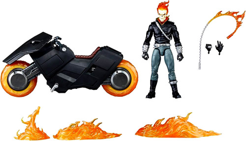 Figura De Acción Ghost Rider Marvel Legends - Hasbro