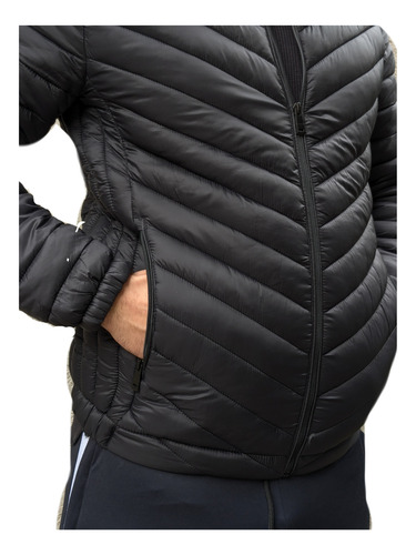 Campera Polo Ralph Lauren Uniqlo Capucha Piel Hombre