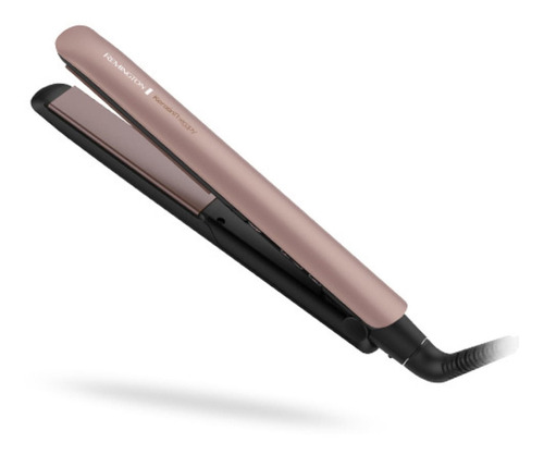 Plancha de cabello Remington Keratin Therapy S8599 negra y rosa 120V/240V