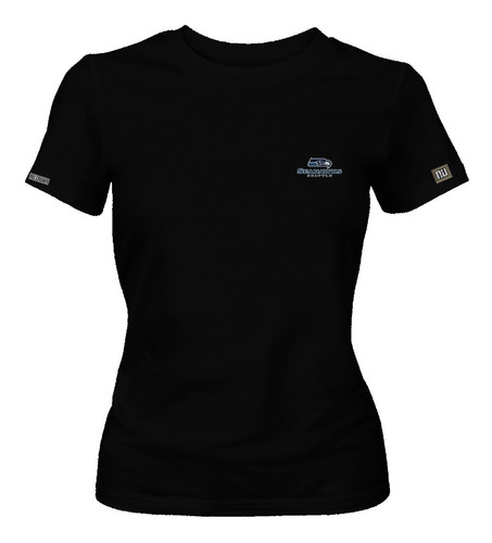 Camiseta Seahawks Nfc Futbol Americano Equipo Dama Mujer Phd