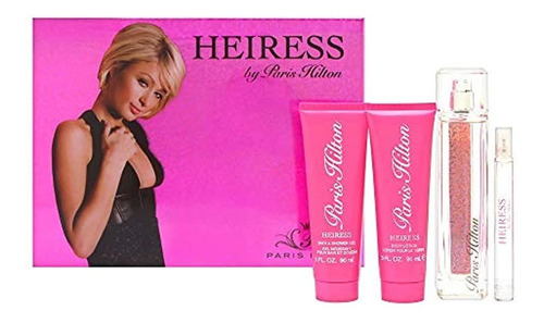 El Juego De 4 Piezas Heiress By Paris Hilton Para Mujer Incl