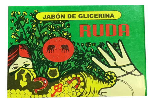 Jabón De Ruda Glicerina  ( Pack 2 Jabones )