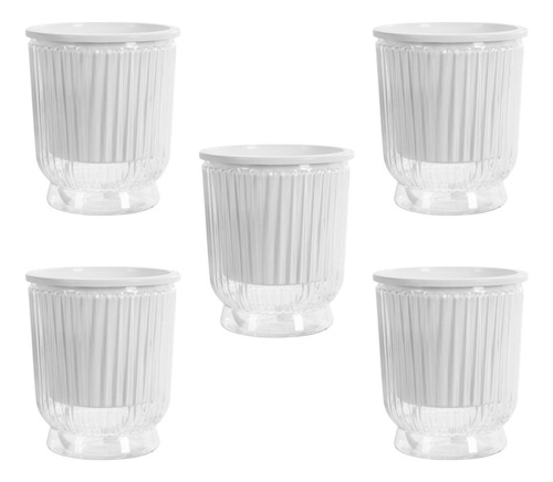 5 Ppc Selfing -riesing Plant Botters Simple Clear 12x14.5cm