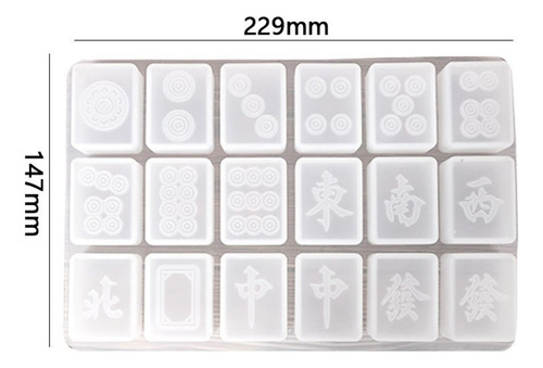 Moldes De Silicona De Dominó Personalizados, Molde Para