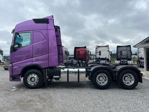 Volvo Fh 540 Roxa Globetrotter 6x4 2024 Pacote Ec Mola Fh540
