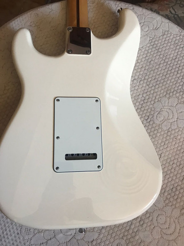 Fender Stratatocaster Mim White Blanco Diestro Palo Rosa Rosewood