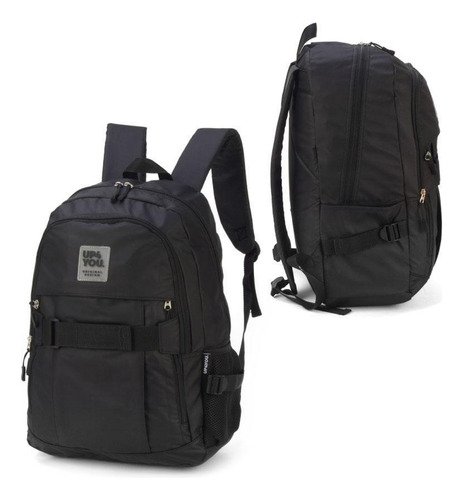 Mochila Luxcel Up4you de nailon negra