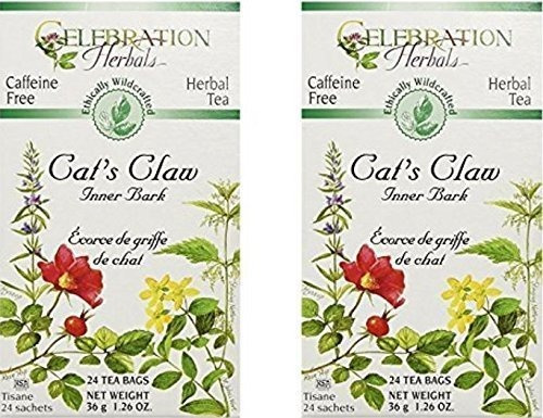 Celebración Hierbas Cats Claw Interior Bark, 48 Herbal Bolsa