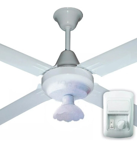 Imagen 1 de 10 de Ventilador De Techo C/ Luz Motor Nacional Garantia 5 Años
