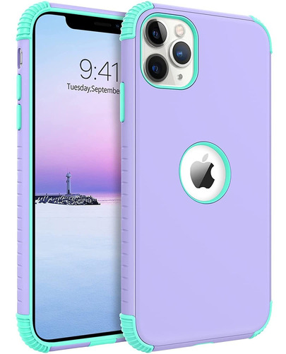 Funda Para iPhone 11 Pro Max, Violeta/resistente/rigida