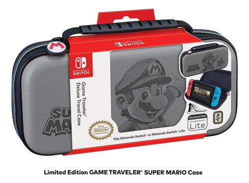 Estuche Game Traveler Para Nintendo Switch Mario - Soporte D