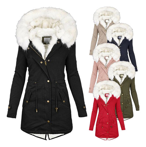 Chaqueta Con Forro En L Para Mujer Y Sudadera Con Capucha Mu