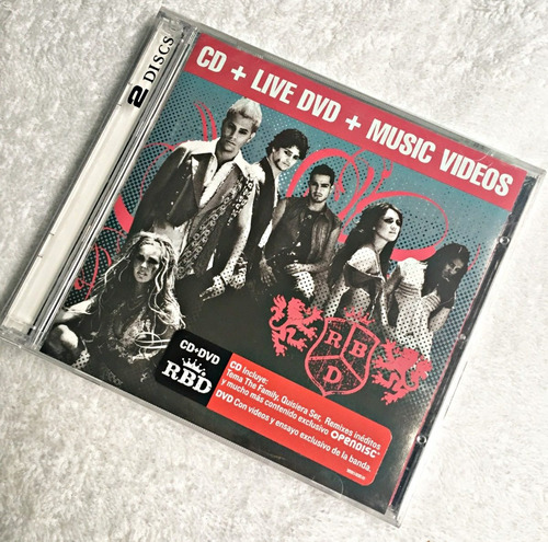 Cd E Dvd - Rbd Celestial Fan Edition + Live Rio Novos