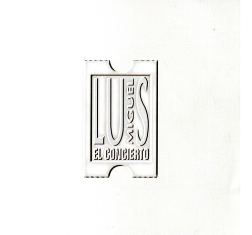 Cd Doble Luis Miguel / El Concierto (1995)