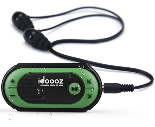 Reproductor Mp3 Impermeable, Idoooz Ipx8 Reproductor De Músi